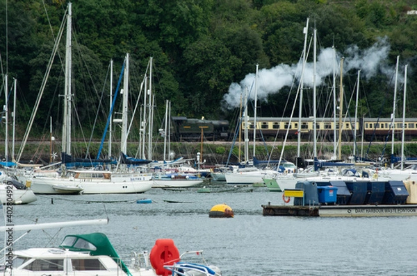 Fototapeta Dartmouth, East Devon