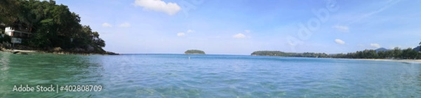 Fototapeta A view of Kata beach, Phuket