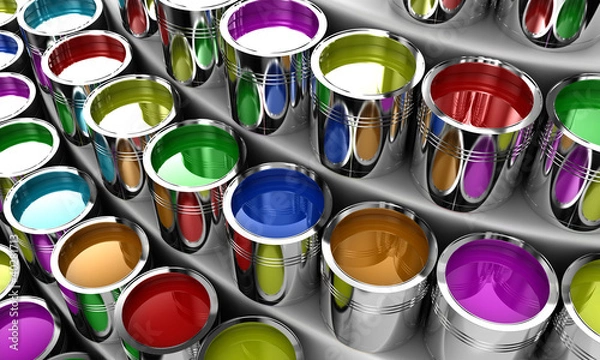 Obraz The paint