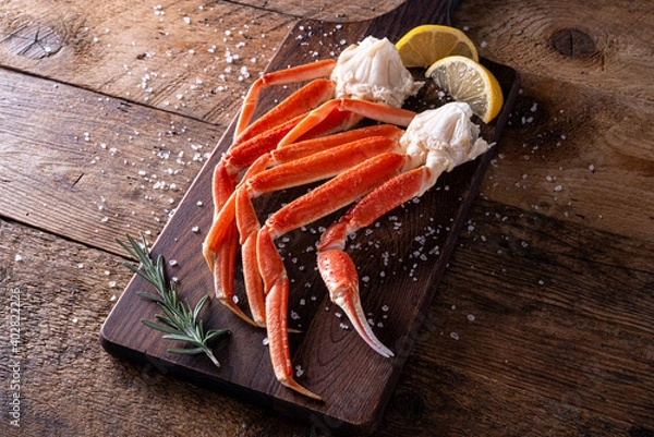 Fototapeta Snow Crab Clusters