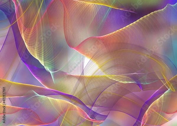 Obraz Abstract decorative texture  background  for  artwork  - Illustration