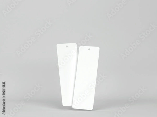 Obraz Blank bookmark mockup