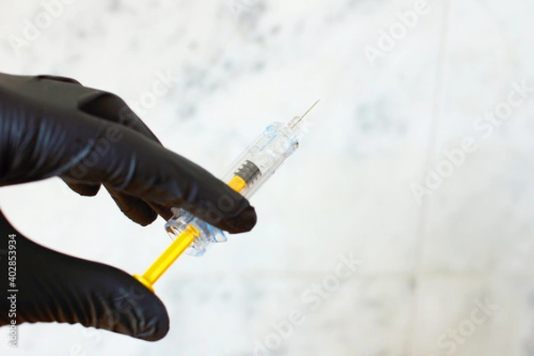 Fototapeta COVID-19 vaccine.