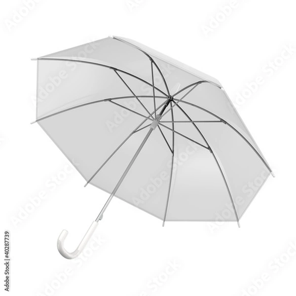Obraz ビニール傘_白バック