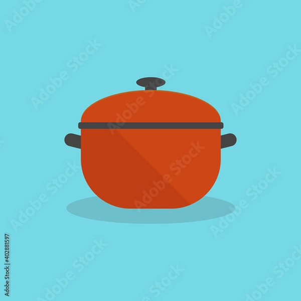 Obraz Pot icon. Vector illustration.