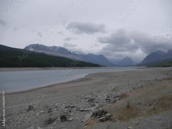 Obraz lake in the mountains