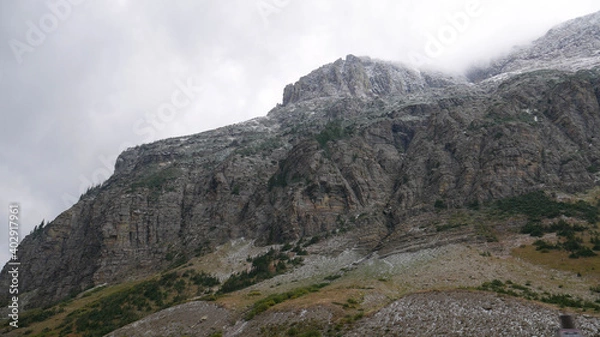 Obraz landscape with clouds