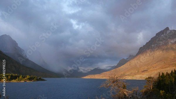 Obraz lake and mountains