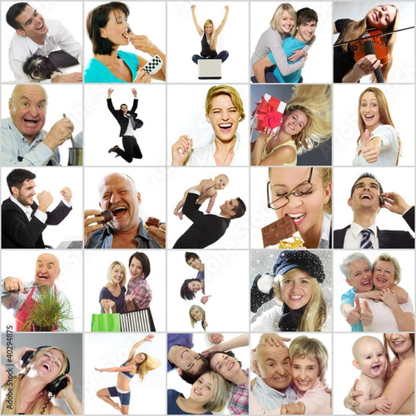 Obraz Das  Leben macht Spass!