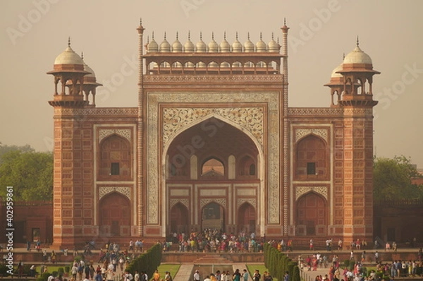 Fototapeta タージマハール　正門（大楼門)