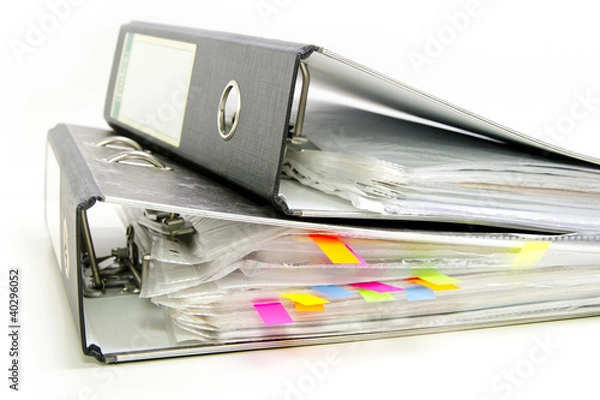 Obraz files in the office folders