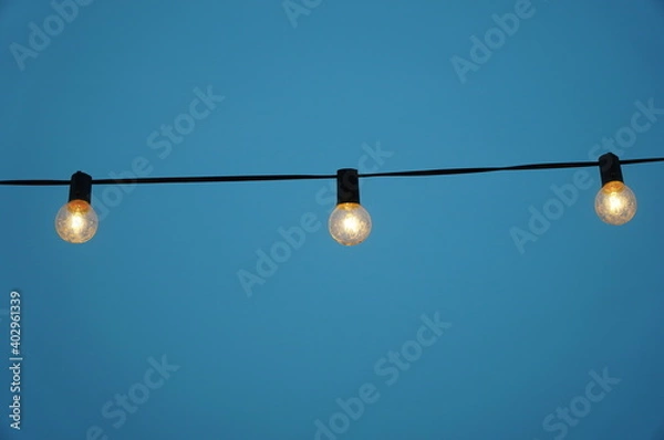 Obraz 電球/グラフィック素材