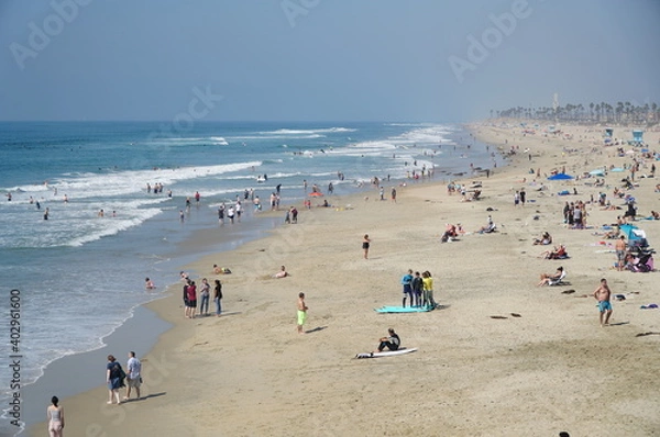 Obraz カリフォルニアのビーチ