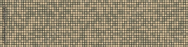 Fototapeta Abstract Geometric Pattern generative computational art illustration