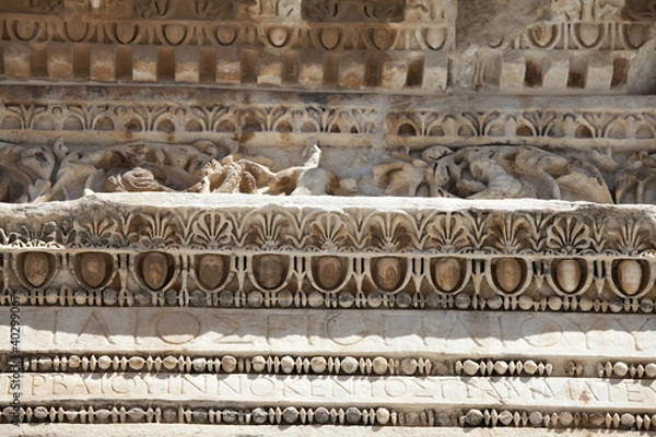 Fototapeta Deail from Hadrian Temple, Ephesus