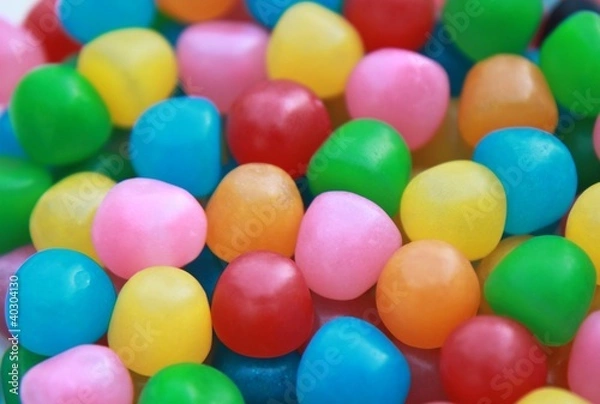 Fototapeta Bonbons de toutes les couleurs