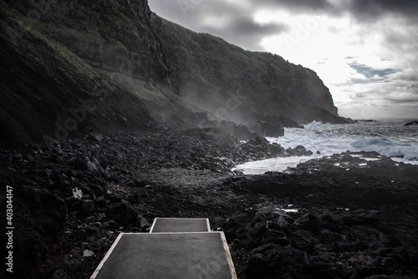 Obraz Coast of Sao Miguel Island...