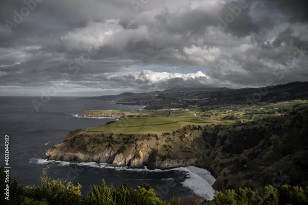 Obraz Mysterious view of the coastline...