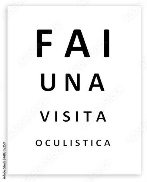 Obraz VISITA OCULISTICA
