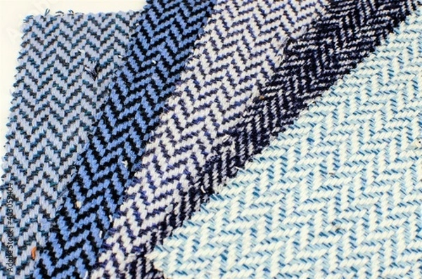 Fototapeta manufactory multicolored tweed fabric texture