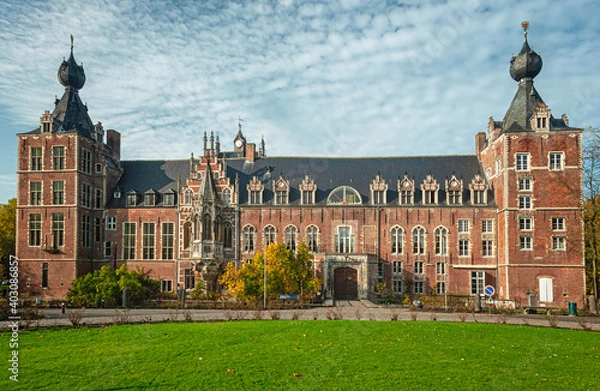 Fototapeta Castle of Arenberg in Leuven, Belgium