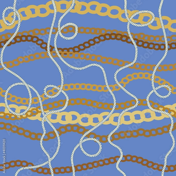 Fototapeta nautical pattern