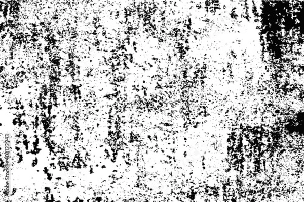 Obraz Grunge vector textured black background