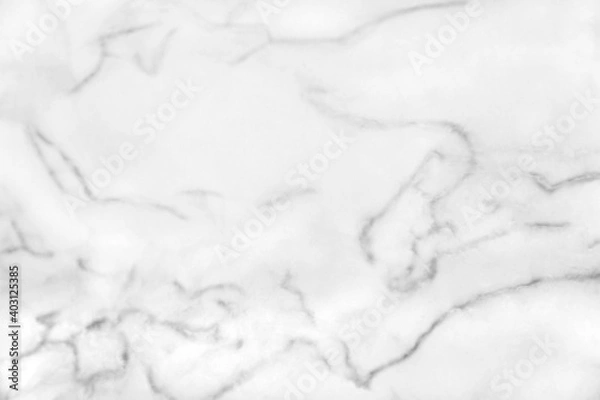 Fototapeta Weißer Marmor mit Struktur als Hintergrund Textur