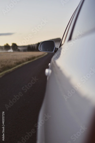 Obraz car on the road
