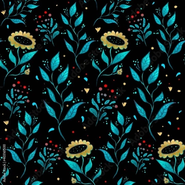 Obraz pattern with feathers