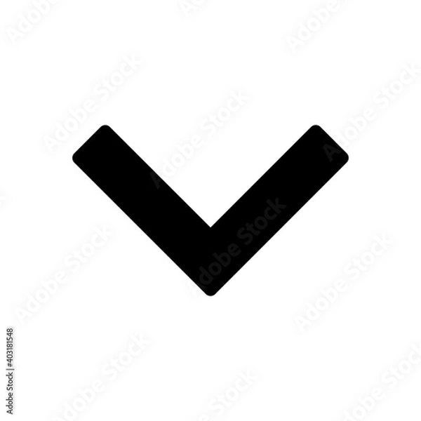 Fototapeta down arrow