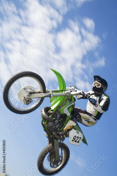 Obraz flying moto