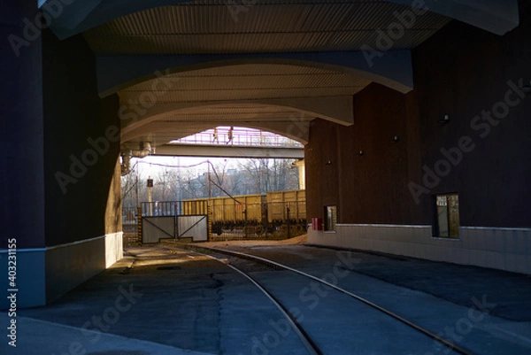 Obraz railway tunnel