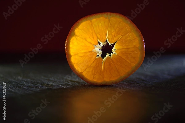 Obraz Mandarinenscheibe