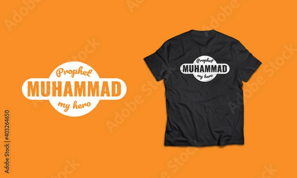 Fototapeta Islamic T-shirt design