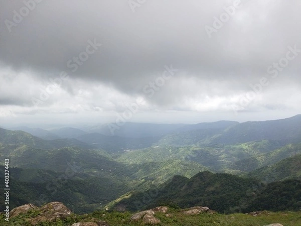 Fototapeta beautiful mountain view