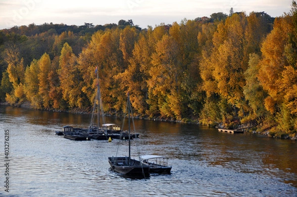 Fototapeta paysage d'automne