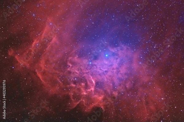 Obraz Flaming Star Nebula