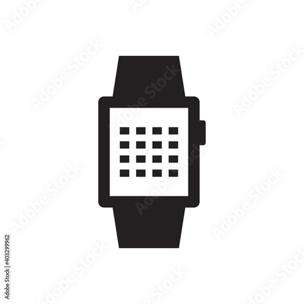 Fototapeta Smart watch icon
