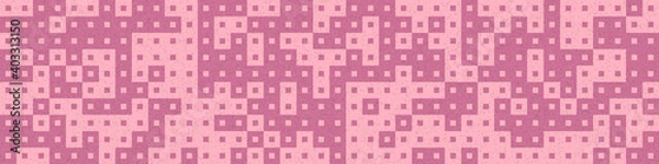 Fototapeta Abstract Geometric Pattern generative computational art illustration