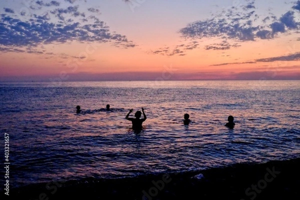 Obraz Bain de minuit