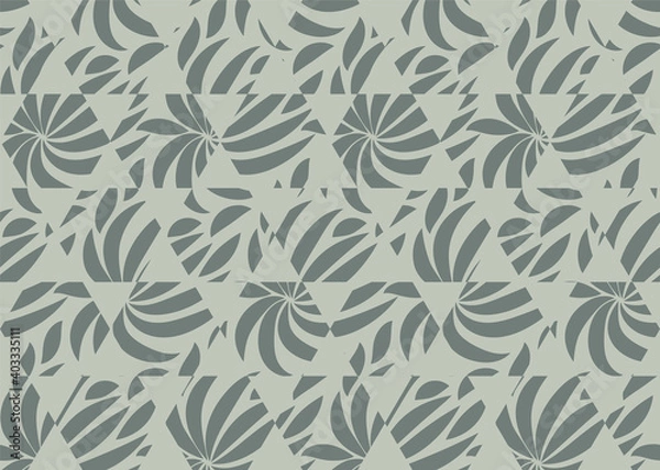 Fototapeta Decorative geometric seamless pattern