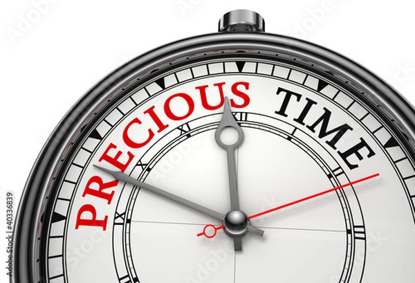 Obraz precious time concept clock