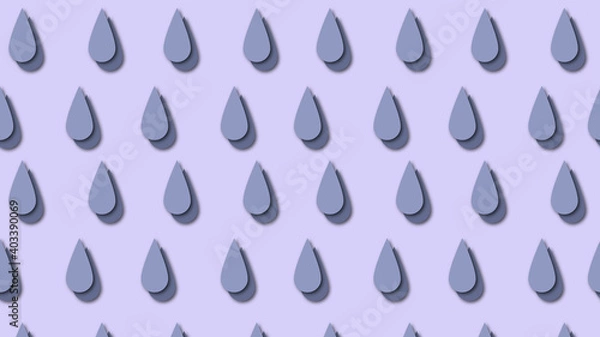 Fototapeta purple seamless pattern  with drops