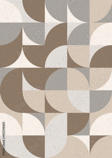 Fototapeta Abstract Geometric Pattern generative computational art illustration