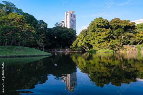 Fototapeta 小石川後楽園 大泉水