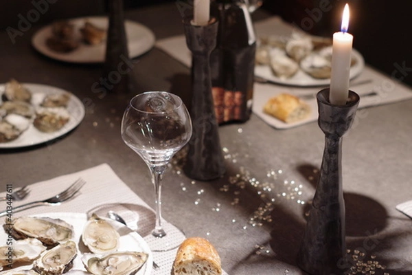 Obraz Repas de fêtes