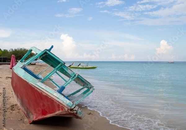 Obraz BARCO ABANDONADO