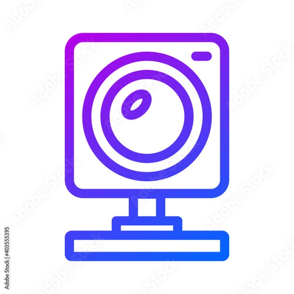 Fototapeta Webcam icon
