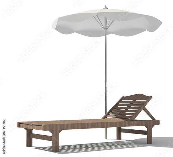 Obraz beach lounger